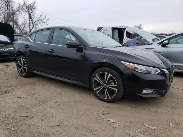 3N1AB8DV3NY214726 - 2022 NISSAN SENTRA SR BLACK photo 4