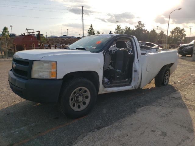 1GCEC14X67Z599387 - 2007 CHEVROLET SILVERADO C1500 CLASSIC WHITE photo 1