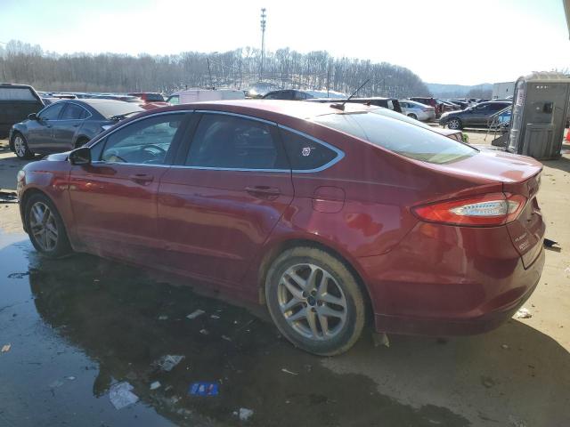 1FA6P0HD3G5115076 - 2016 FORD FUSION SE RED photo 2