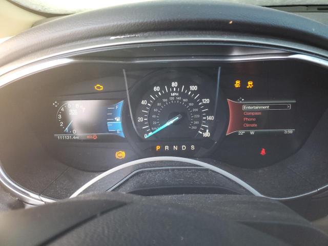 1FA6P0HD3G5115076 - 2016 FORD FUSION SE RED photo 9