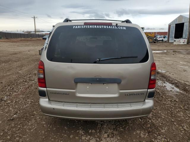 1GNDX03E52D110887 - 2002 CHEVROLET VENTURE TAN photo 6