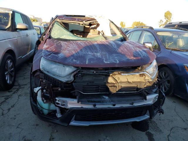 7FARW1H53JE047428 - 2018 HONDA CR-V EX BURGUNDY photo 5