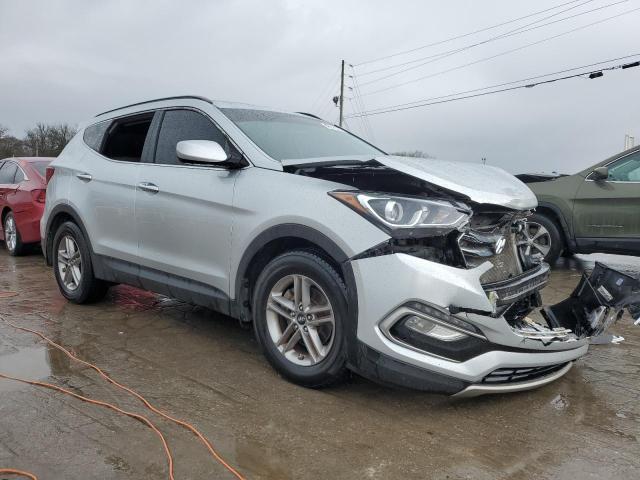 5XYZU3LB4HG430632 - 2017 HYUNDAI SANTA FE S SILVER photo 4