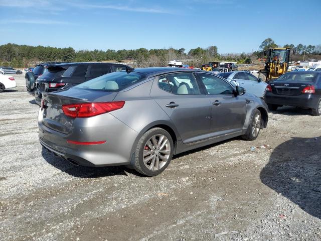 5XXGR4A6XFG417633 - 2015 KIA OPTIMA SX GRAY photo 3