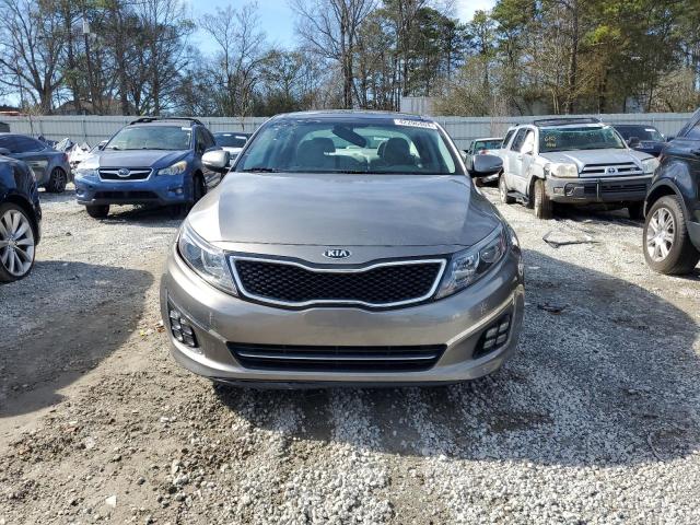 5XXGR4A6XFG417633 - 2015 KIA OPTIMA SX GRAY photo 5