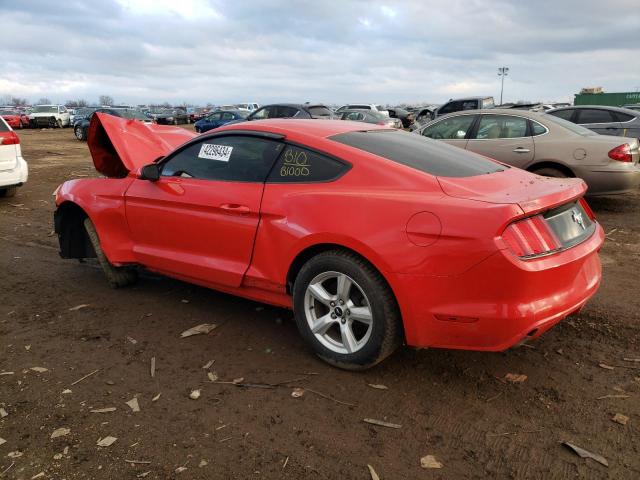 1FA6P8AM8H5276758 - 2017 FORD MUSTANG RED photo 2