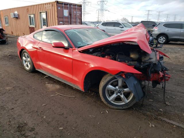 1FA6P8AM8H5276758 - 2017 FORD MUSTANG RED photo 4