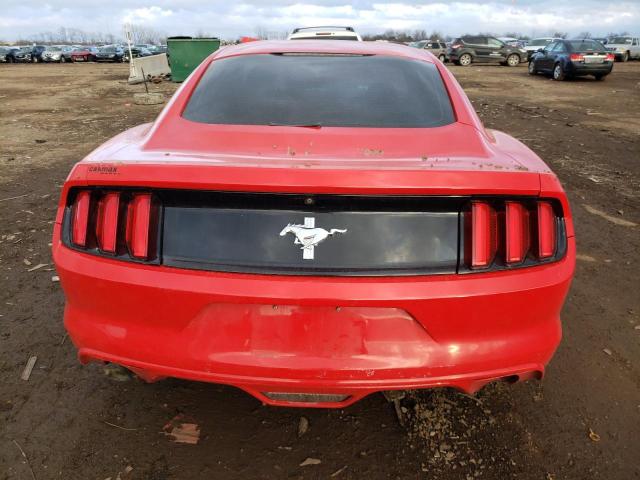 1FA6P8AM8H5276758 - 2017 FORD MUSTANG RED photo 6