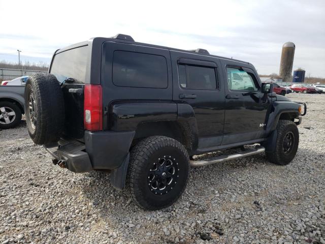 5GTDN136068133630 - 2006 HUMMER H3 BLACK photo 3