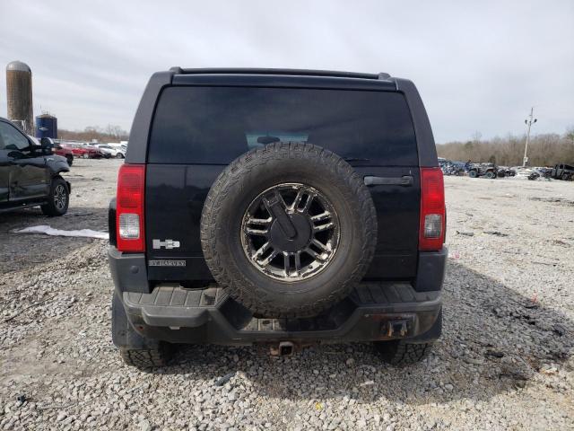 5GTDN136068133630 - 2006 HUMMER H3 BLACK photo 6