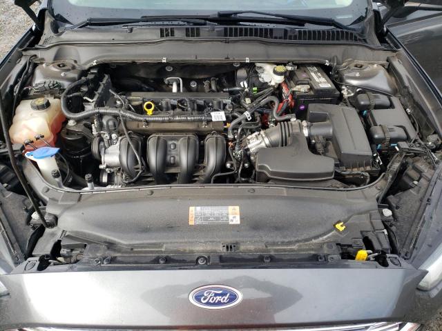 1FA6P0G7XF5130670 - 2015 FORD FUSION S GRAY photo 11