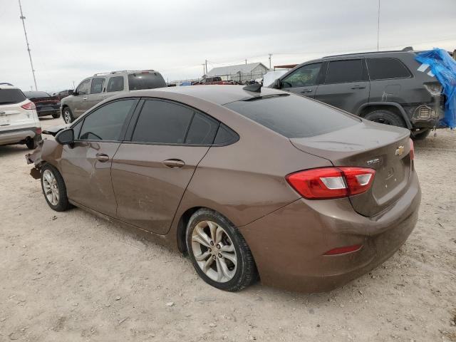 1G1BC5SM4K7116866 - 2019 CHEVROLET CRUZE LS GRAY photo 2