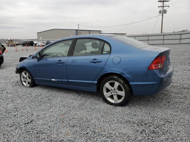 1HGFA15578L064792 - 2008 HONDA CIVIC LX BLUE photo 2