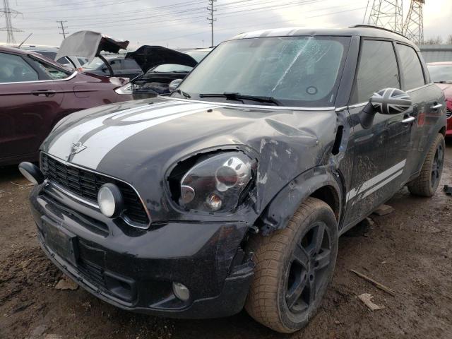 WMWZC5C55EWP37246 - 2014 MINI COOPER S COUNTRYMAN BLACK photo 1