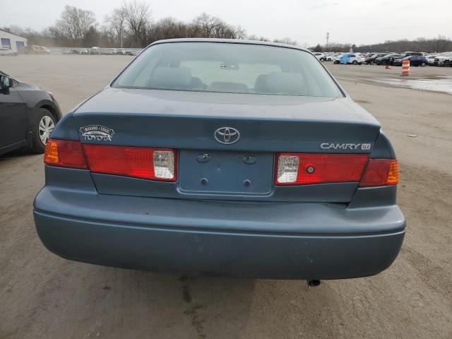 4T1BG28K41U832534 - 2001 TOYOTA CAMRY CE BLUE photo 6