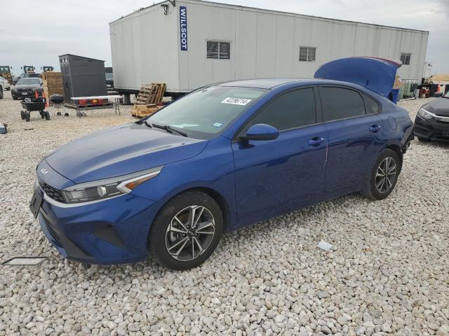 3KPF24AD3NE432108 - 2022 KIA FORTE FE BLUE photo 1