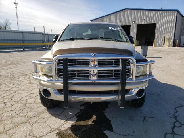 3D7KU28603G814317 - 2003 DODGE RAM 2500 ST GOLD photo 5