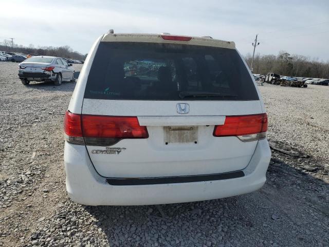 5FNRL38678B096831 - 2008 HONDA ODYSSEY EXL WHITE photo 6