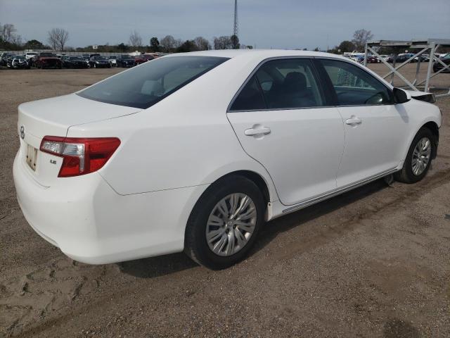 4T1BF1FK0EU377252 - 2014 TOYOTA CAMRY L WHITE photo 3