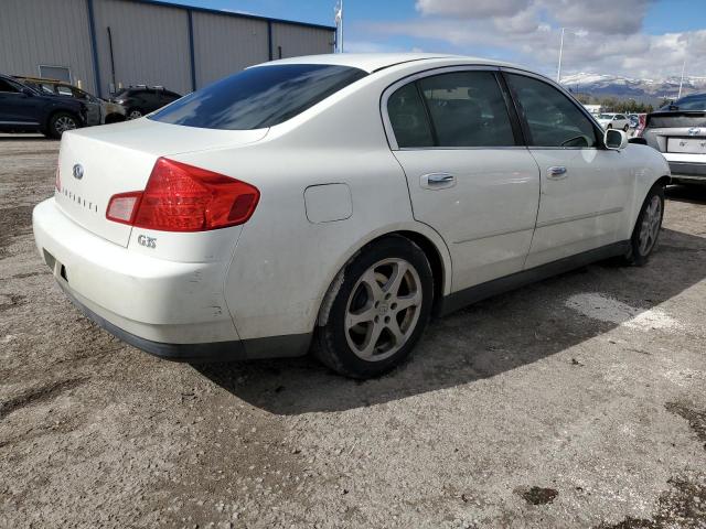 JNKCV51E93M302405 - 2003 INFINITI G35 WHITE photo 3