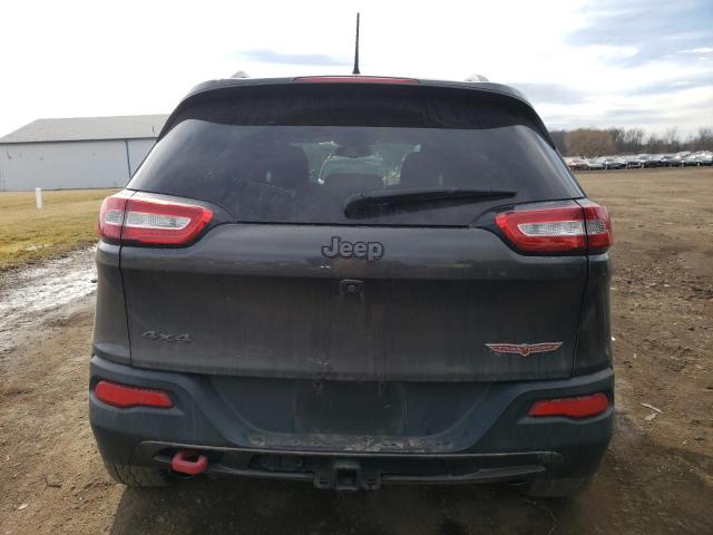 1C4PJMBS5HW625388 - 2017 JEEP CHEROKEE TRAILHAWK GRAY photo 6