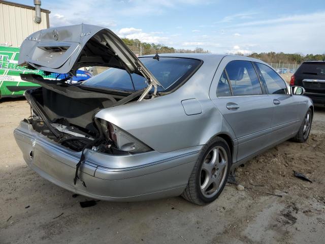 WDBNG83J35A460225 - 2005 MERCEDES-BENZ S 430 4MATIC SILVER photo 3