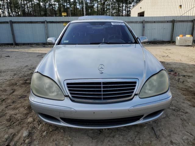 WDBNG83J35A460225 - 2005 MERCEDES-BENZ S 430 4MATIC SILVER photo 5