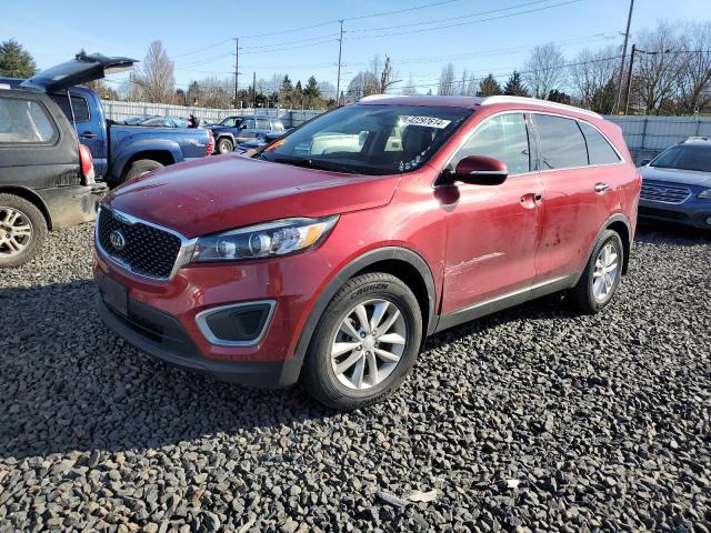 5XYPG4A33HG197715 - 2017 KIA SORENTO LX RED photo 1