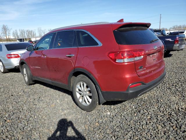 5XYPG4A33HG197715 - 2017 KIA SORENTO LX RED photo 2