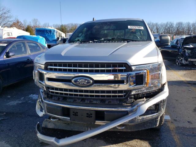 1FTEW1E43KKD81873 - 2019 FORD F150 SUPERCREW SILVER photo 5
