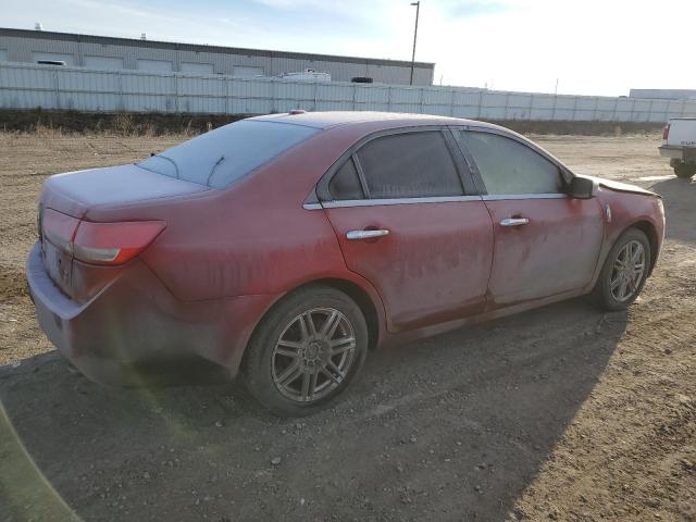 3LNHL2GC9BR760092 - 2011 LINCOLN MKZ RED photo 3