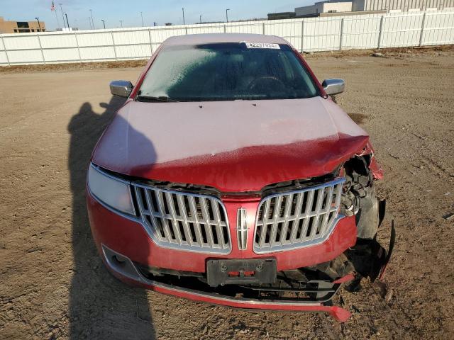 3LNHL2GC9BR760092 - 2011 LINCOLN MKZ RED photo 5