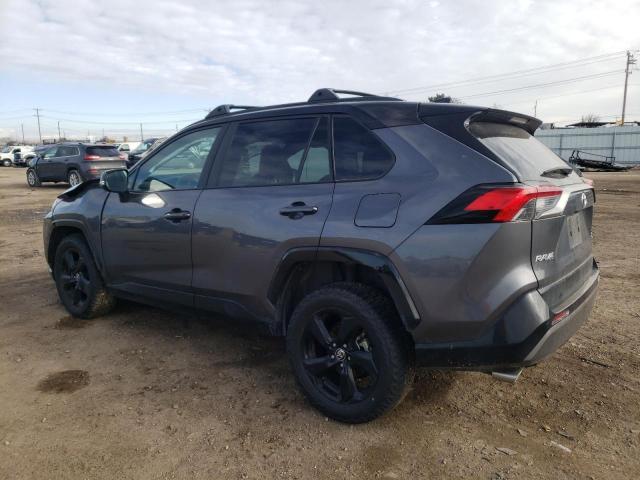 4T3E6RFV9MU056399 - 2021 TOYOTA RAV4 XSE GRAY photo 2