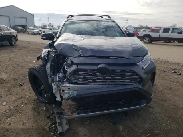 4T3E6RFV9MU056399 - 2021 TOYOTA RAV4 XSE GRAY photo 5