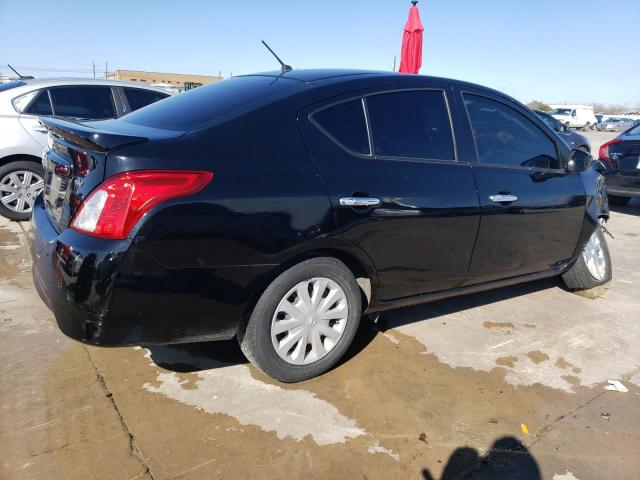 3N1CN7AP8JL834057 - 2018 NISSAN VERSA S BLACK photo 3