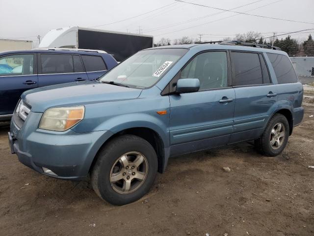 5FNYF28646B012605 - 2006 HONDA PILOT EX BLUE photo 1