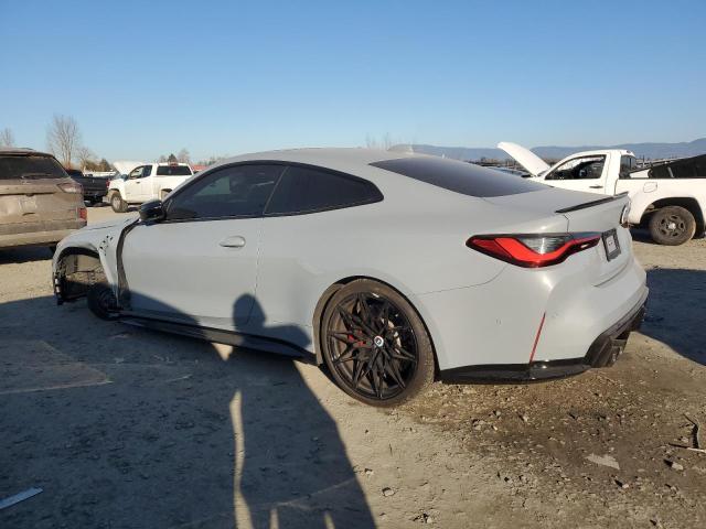 WBS43AZ0XNCL07336 - 2022 BMW M4 COMPETITION GRAY photo 2