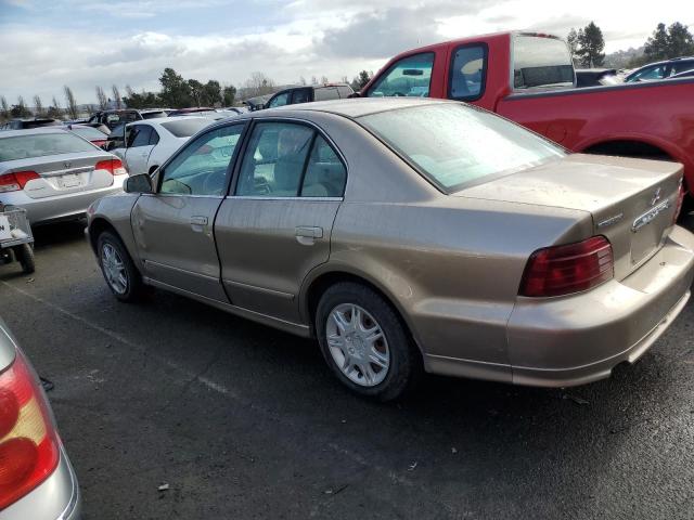 4A3AA46G8YE045034 - 2000 MITSUBISHI GALANT ES TAN photo 2