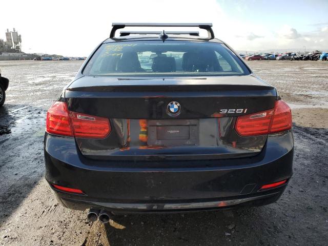 WBA3C1C51EK111585 - 2014 BMW 328 I SULEV BLACK photo 6