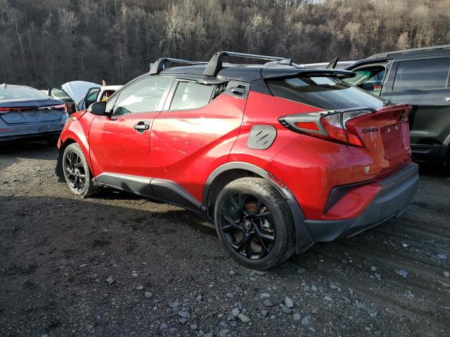 JTNKHMBXXM1114957 - 2021 TOYOTA C-HR XLE RED photo 2