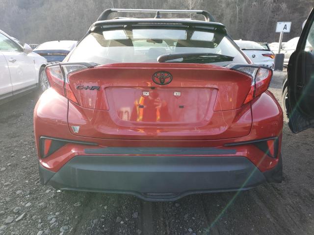 JTNKHMBXXM1114957 - 2021 TOYOTA C-HR XLE RED photo 6