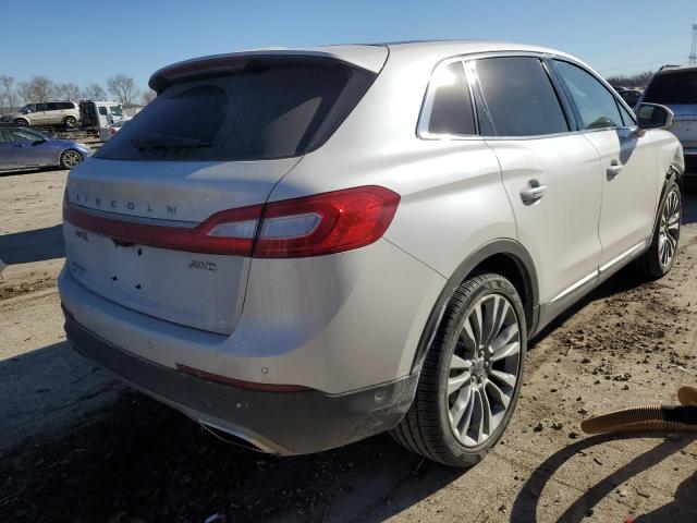 2LMTJ8LR5GBL46198 - 2016 LINCOLN MKX RESERVE WHITE photo 3