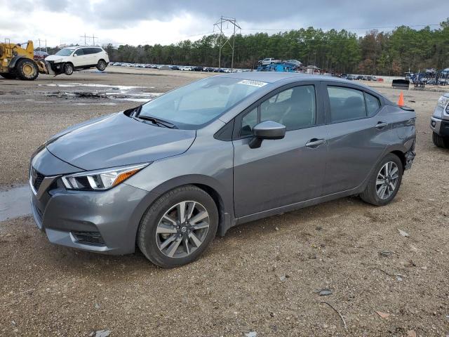 3N1CN8EV1NL865686 - 2022 NISSAN VERSA SV GRAY photo 1