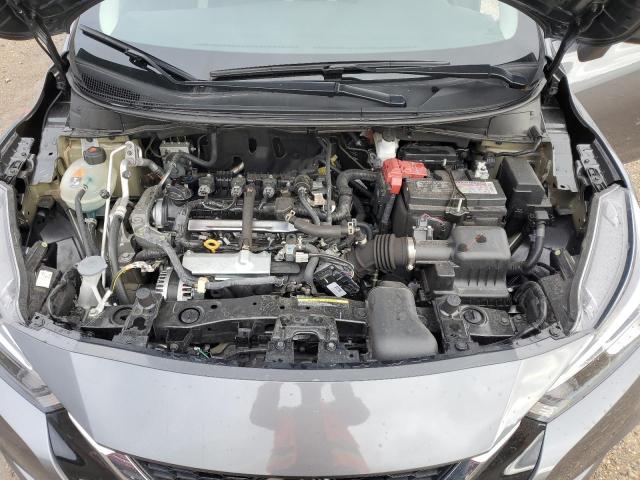 3N1CN8EV1NL865686 - 2022 NISSAN VERSA SV GRAY photo 11