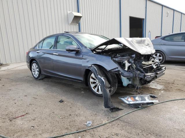 1HGCR3F89DA015311 - 2013 HONDA ACCORD EXL GRAY photo 4