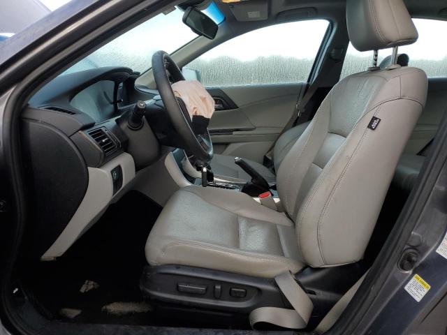 1HGCR3F89DA015311 - 2013 HONDA ACCORD EXL GRAY photo 7