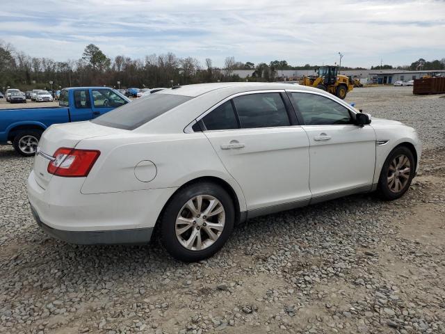 1FAHP2EW7AG168224 - 2010 FORD TAURUS SEL WHITE photo 3