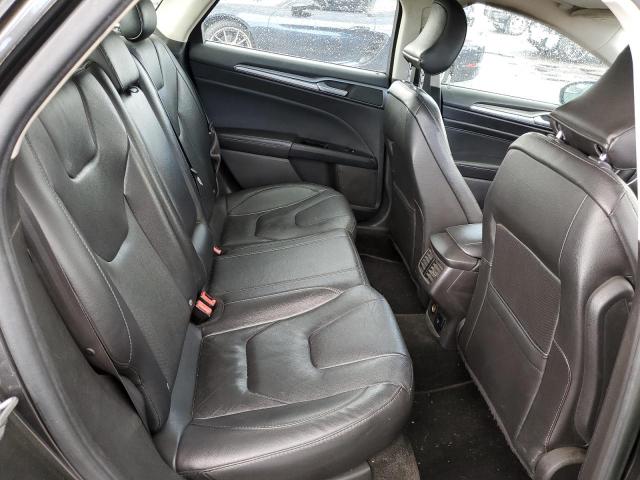 3FA6P0RUXGR282286 - 2016 FORD FUSION TITANIUM HEV GRAY photo 10