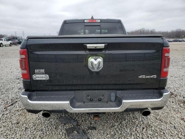 1C6SRFKT4KN762897 - 2019 RAM 1500 LONGHORN BLACK photo 6