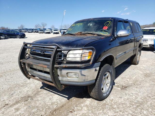 5TBBT44172S303571 - 2002 TOYOTA TUNDRA ACCESS CAB 黑色 照片 2